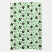 Happy St Patricks Day Labrador Retriever Honden Theedoek (Verticaal)