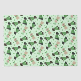 Happy St Patricks Day Labrador Retriever Honden Tissuepapier