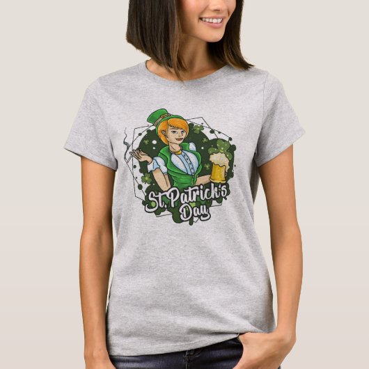 Happy St. Patrick's Day | Lady Bar T-shirt (Voorkant)