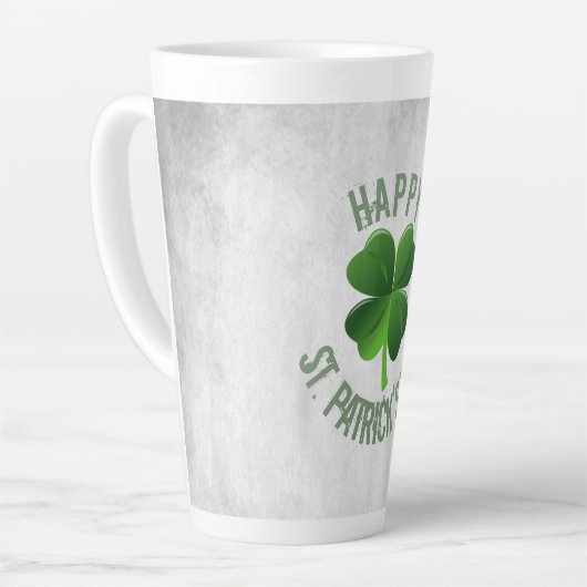 Happy St. Patrick's Day Latte Mok (Linkerhoek)