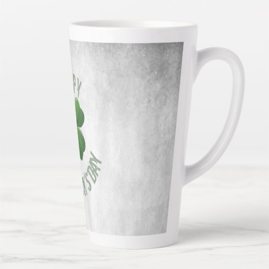 Happy St. Patrick's Day Latte Mok (Rechts)