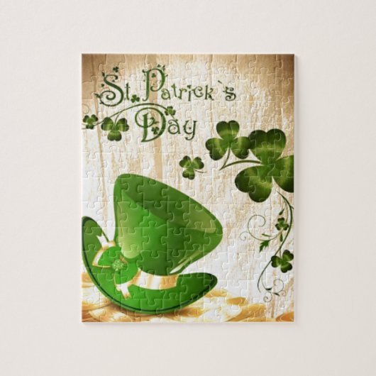 Happy St. Patrick's Day Legpuzzel (Verticaal)