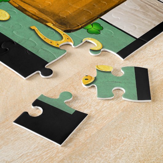 Happy St Patrick's Day Legpuzzel (Zijkant)