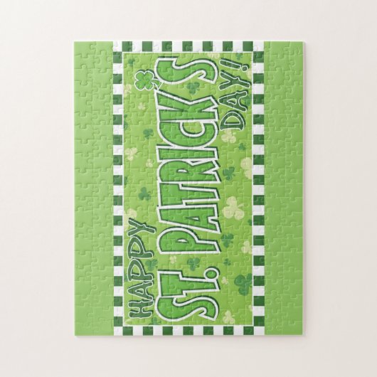 Happy St. Patrick's Day Legpuzzel (Verticaal)