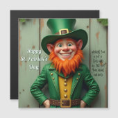 Happy St. Patrick's Day Leprechaun (Voorkant / Achterkant)