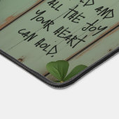 Happy St. Patrick's Day Leprechaun Bureaumat (Hoek)