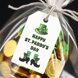 Happy St. Patrick's Day Leprechaun Cadeaulabel