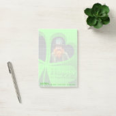 Happy St Patrick's Day Leprechaun Corporate NP2 Post-it® Notes (Kantoor)