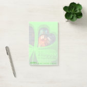 Happy St Patrick's Day Leprechaun Corporate NP4 Post-it® Notes (Kantoor)