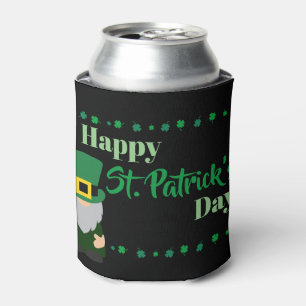 Happy St Patricks Day Leprechaun Gnome Blikjeskoeler