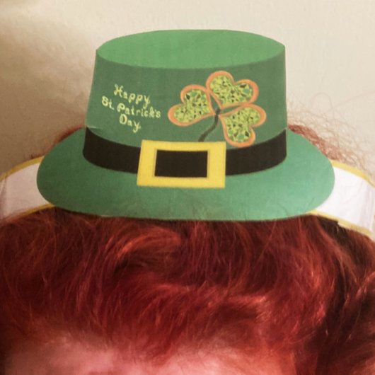 Happy St. Patrick's Day Leprechaun Paper Pet Print