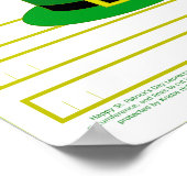 Happy St. Patrick's Day Leprechaun Paper Pet Print (Hoek)