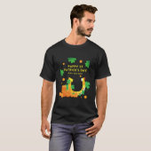 Happy St. Patricks Day - Lucky Irish Shamrock T-shirt (Voorkant volledig)