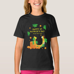 Happy St. Patricks Day - Lucky Irish Shamrock T-shirt