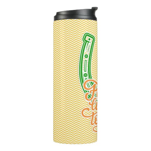 Happy St Patrick's Day - Lucky Today Thermosbeker (Gedraaid links)