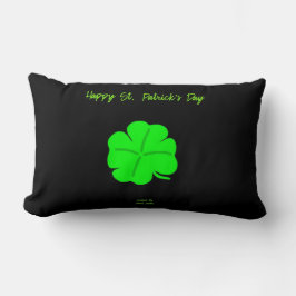 Happy St. Patrick's Day Lumbar Kussen