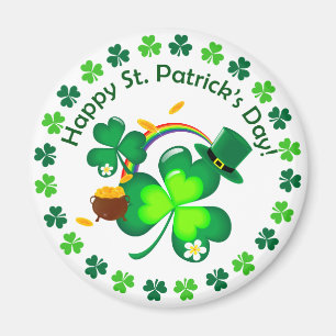 Happy St. Patrick's Day Magneet