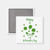 Happy St Patrick's Day Magneet (Voorkant / Achterkant)