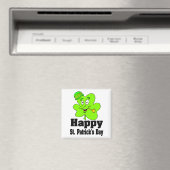 Happy St. Patrick's Day Magnet (Insitu (Vaatwasser))