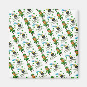 Happy St. Patrick's Day Magnets Leprechaun Magneet (Voorkant)