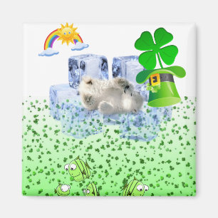 Happy St. Patrick's Day Magnets Polar Beer Magneet