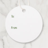 Happy St Patricks Day Maltipoo Honden Bedankjes Labels (Achterkant)