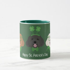 Happy St Patricks Day Maltipoo Honden Mok
