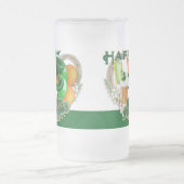 Happy St. Patrick's Day Matglas Bierpul (Center)