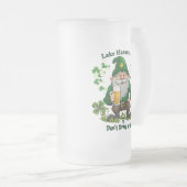 Happy St. Patrick's Day Matglas Bierpul (Voorkant rechts)