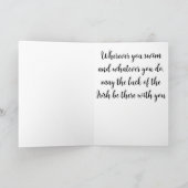 Happy St. Patrick's Day Mermaid kaart (Binnen)