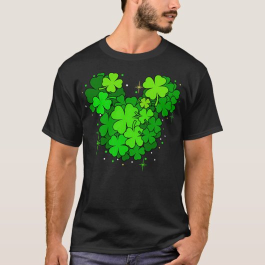 Happy St Patrick's Day MickeyHouse T-shirt (Voorkant)
