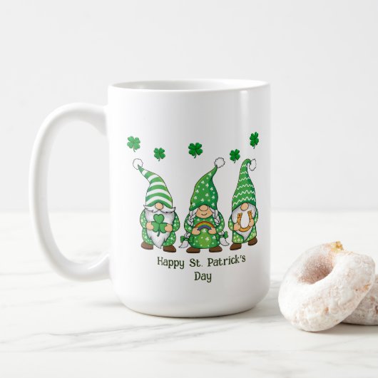Happy St. Patrick's Day Mok (Met donut)