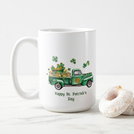 Happy St. Patrick's Day Mok (Met donut)