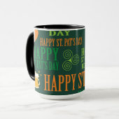 Happy St. Patrick's Day Mok (Voorkant links)