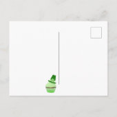 Happy St. Patrick's day Muffins en Shamrock Briefkaart (Achterkant)