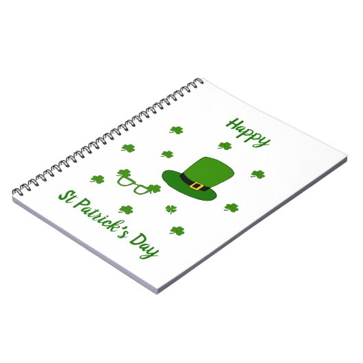 Happy St Patrick's Day Notitieboek (Linkerzijde)