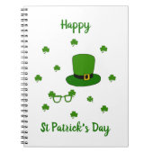 Happy St Patrick's Day Notitieboek (Voorkant)