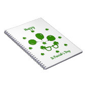 Happy St Patrick's Day Notitieboek (Rechterzijde)