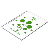 Happy St Patrick's Day Notitieboek (Linkerzijde)