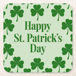 Happy St. Patrick's Day Onderzetter Set