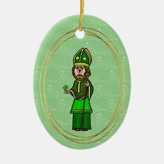 Happy St. Patrick's Day Ornament (Voorkant)