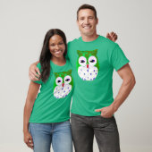 Happy St. Patrick's Day Owl T-shirt (Unisex)