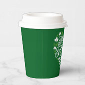 Happy St Patrick's Day Papieren Bekers (Rechts)