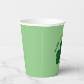 Happy St Patrick's Day Papieren Bekers (Rechts)