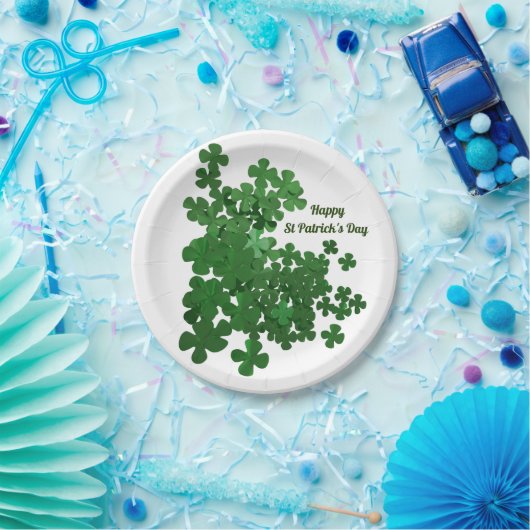 Happy St Patrick's Day Papieren Bordje (Feest)