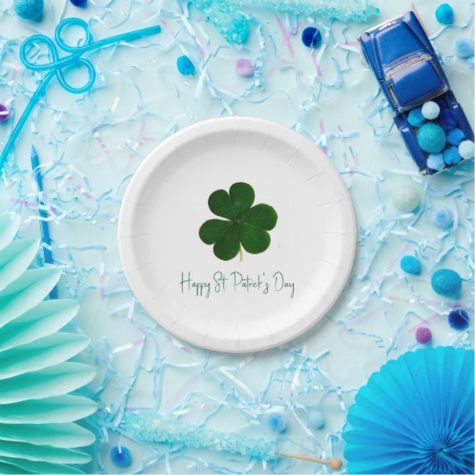 Happy St. Patrick's Day Papieren Bordje (Feest)