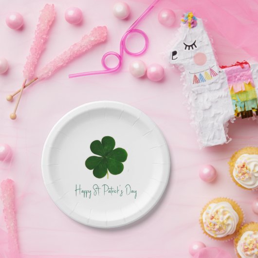 Happy St. Patrick's Day Papieren Bordje (Feest)