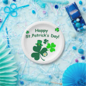 Happy St. Patrick's Day Papieren Bordje (Feest)