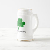 Happy St. Patrick's Day past Jouw naam Stein aan Bierpul (Voorkant rechts)