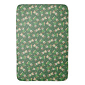 Happy St Patricks Day Pembroke Welsh Corgi Dogs Badmat (Voorkant Verticaal)